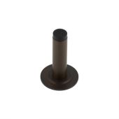 BUR-970DB-973DB Frelan Hardware Burlington Plain 75mm Wall Mounted Door Stop &lpar;Stepped Rose&rpar; Dark Bronze