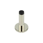 BUR-970PN-971PN Frelan Hardware Burlington Plain 75mm Wall Mounted Door Stop &lpar;Plain Rose&rpar; Polished Nickel