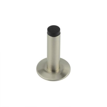 Click Here To Enlarge This Photo Of BUR-970SN-972SN Frelan Hardware Burlington Plain 75mm Wall Mounted Door Stop &lpar;Chamfered Rose&rpar; Satin Nickel