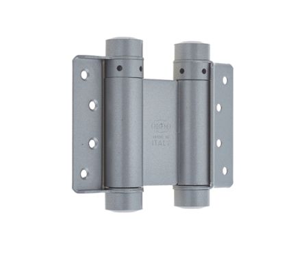 Click Here To Enlarge This Photo Of HG3005-6GY Frelan Hardware Double Action Steel Spring Hinges 152mm Grey