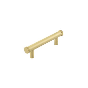 Click Here To Enlarge This Photo Of HOX150SB Frelan Hardware Hoxton Wenlock Cabinet Handle 96mm Satin Brass