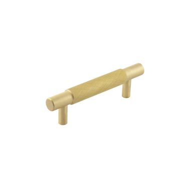 Click Here To Enlarge This Photo Of HOX2050SB Frelan Hardware Hoxton Taplow Cabinet Handle 96mm Satin Brass