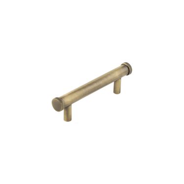 Click Here To Enlarge This Photo Of HOX250AB Frelan Hardware Hoxton Thaxted Cabinet Handle 96mm Antique Brass