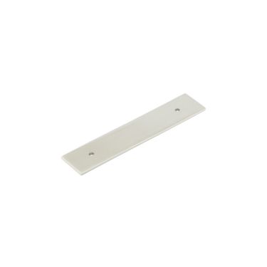 Click Here To Enlarge This Photo Of HOX5050SN Frelan Hardware Hoxton Fanshaw Backplates for Cabinet Handle 140x30mm Satin Nickel