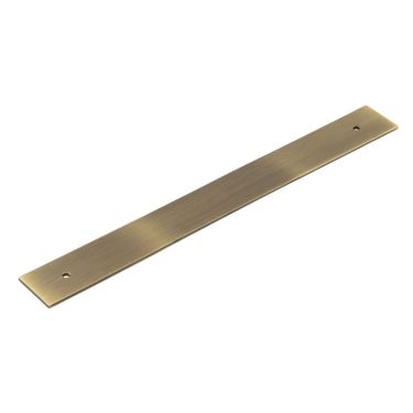 Click Here To Enlarge This Photo Of HOX5060AB Frelan Hardware Hoxton Fanshaw Backplates for Cabinet Handle 268x30mm Antique Brass