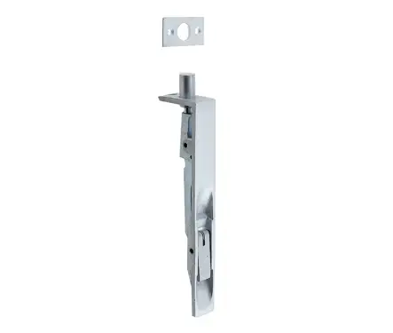 Click Here To Enlarge This Photo Of J5640B Frelan Hardware Jedo Lever Action Flush Bolt 205x19mm Satin Anodised Aluminium