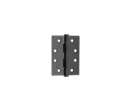 Click Here To Enlarge This Photo Of J8500BL Frelan Hardware Jedo Grade 11 &lpar;Mild Steel&rpar; Ball Bearing Hinges 102mm x 76mm x 3mm - Matt Black