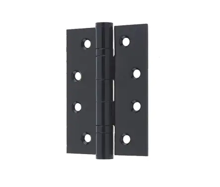 Click Here To Enlarge This Photo Of J9500MB Frelan Hardware Jedo Certifire Grade 13 &lpar;Stainless Steel&rpar; Ball Bearing Hinges 102mm x 76mm x 3mm - Matt Black