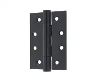 J9500MB Frelan Hardware Jedo Certifire Grade 13 &lpar;Stainless Steel&rpar; Ball Bearing Hinges 102mm x 76mm x 3mm - Matt Black