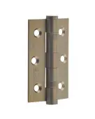 J9502AB Frelan Hardware Jedo Grade 7 &lpar;Stainless Steel&rpar; Ball Bearing Hinges 76mm x 50mm Antique Brass
