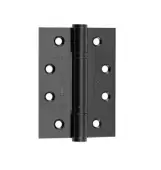 J9603BL Frelan Hardware Jedo Certifire Grade 13 &lpar;Stainless Steel&rpar; Polymer Bearing 3 Knuckle Hinges 102mm x 76mm x 3mm - Matt Black