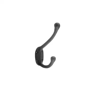 Click Here To Enlarge This Photo Of JAB77 Frelan Hardware Jedo Black Antique Hat & Coat Hook 125mm