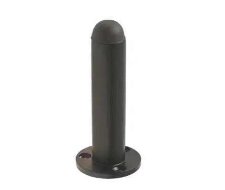 Click Here To Enlarge This Photo Of JAB9551 Frelan Hardware Jedo Black Antique Wall Mounted Door Stop &lpar;No Rose&rpar;  90mm