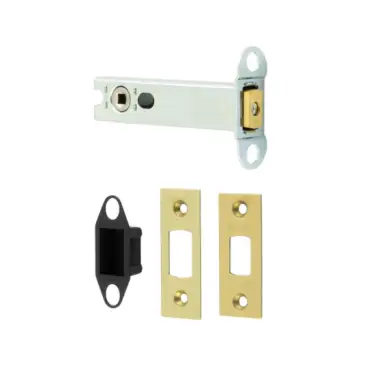 Click Here To Enlarge This Photo Of JL-HDB102SB Frelan Hardware Jedo Heavy Duty Tubular Deadbolt 102mm Satin Brass