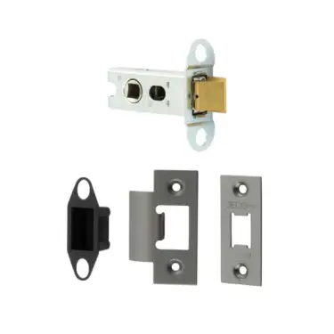 Click Here To Enlarge This Photo Of JL-HDT64GM Frelan Hardware Jedo Heavy Duty Tubular Latch 64mm Gun Metal