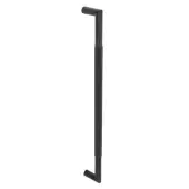 JMB10 Frelan Hardware Three One Six Diamond Bolt Through Pull Handle 600mm x 25mm Matt Black &lpar;Marine G316 Stainless Steel&rpar;