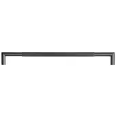 JMB14 Frelan Hardware Three One Six Linear Bolt Through Pull Handle 600mm x 25mm Matt Black &lpar;Marine G316 Stainless Steel&rpar;
