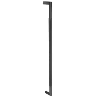 Click Here To Enlarge This Photo Of JMB19 Frelan Hardware Three One Six Diamond Bolt Through Pull Handle 800mm x 25mm Matt Black &lpar;Marine G316 Stainless Steel&rpar;