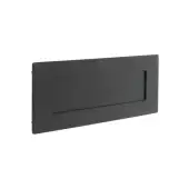 JMB3009 Frelan Hardware Matt Black &lpar;SS&rpar; Letter Plate 330mm x 100mm