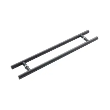 Click Here To Enlarge This Photo Of JMB521B Frelan Hardware Three One Six Guardsman Pull Handles 800mm x 32mm x 600mm &lpar;Back to Back&rpar; Matt Black