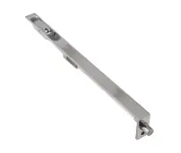 JPS52 Frelan Hardware Polished Stainless Steel Lever Action Flush Bolt &lpar;Square Forend&rpar; 305mm x 20mm
