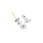 JV2689SC Frelan Hardware Jedo Bathroom Bolt c&sol;w Mortice Bolt Satin Chrome