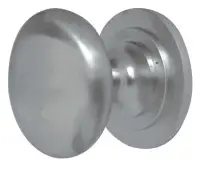 JV47BSC Frelan Hardware Jedo Traditional Cupboard Knob 32mm Satin Chrome