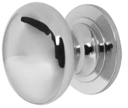 Click Here To Enlarge This Photo Of JV47DPC Frelan Hardware Jedo Traditional Cupboard Knob 42mm Polished Chrome