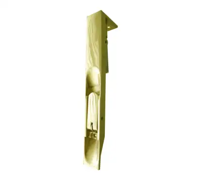 Click Here To Enlarge This Photo Of JV5640DPB Frelan Hardware Jedo Brass Lever Action Flush Bolt 250mm x 20mm Polished Brass
