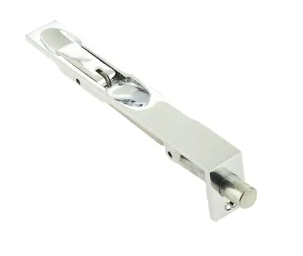 Click Here To Enlarge This Photo Of JV5640DPC Frelan Hardware Jedo Brass Lever Action Flush Bolt 250mm x 20mm Polished Chrome
