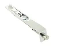 JV5640DPC Frelan Hardware Jedo Brass Lever Action Flush Bolt 250mm x 20mm Polished Chrome