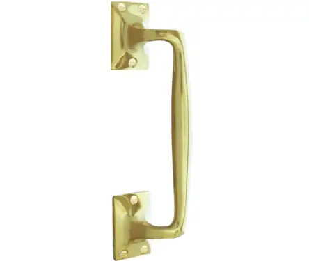 Click Here To Enlarge This Photo Of JV90BPB Frelan Hardware Jedo Wessex Pull Handle 200mm Polished Brass