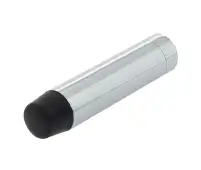 JV9559BPC Frelan Hardware Jedo Cylinder Wall Mounted Door Stop &lpar;No Rose&rpar;  without Rose 102mm Polished Chrome