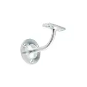 JV95BSC Frelan Hardware Jedo Handrail Bracket 75mm Satin Chrome