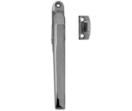 Click Here To Enlarge This Photo Of JW78PC Frelan Hardware Jedo Modern Non Lockable Casement Fastener 124mm Polished Chrome