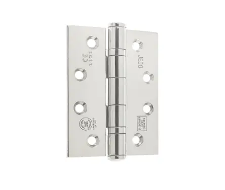 Click Here To Enlarge This Photo Of J9507PSS Frelan Hardware Certifire Grade 13 &lpar;Stainless Steel&rpar; Ball Bearing Hinges 102mm x 76mm x 3mm Polished Stainless Steel &lpar;316 Marine Grade&rpar;