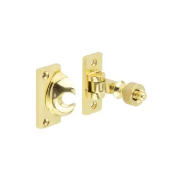Click Here To Enlarge This Photo Of JV4288PB Frelan Hardware Jedo Heavy Brighton Sash Fastener Polished Brass