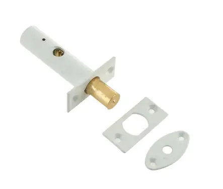 Click Here To Enlarge This Photo Of J727WH Frelan Hardware Jedo Mortice Rackbolt 62mm with 28mm Backset White