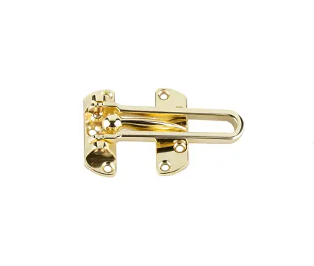 Click Here To Enlarge This Photo Of J3003PB Frelan Hardware Jedo Security Door Guard Polished Brass