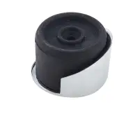 JV9529PC Frelan Hardware Jedo Shielded Floor Mounted Door Stop &lpar;No Rose&rpar;  40x30mm Polished Chrome