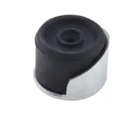 JV9529SC Frelan Hardware Jedo Shielded Floor Mounted Door Stop &lpar;No Rose&rpar;  40x30mm Satin Chrome