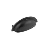 JMB427 Frelan Hardware Nero Matt Black Drawer Pull 92mm &lpar;76mm centres&rpar;