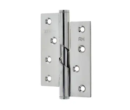 Click Here To Enlarge This Photo Of J9510RHPSS Frelan Hardware Jedo Polished Stainless Steel Rising Butt Hinges 102mm x 76mm x 3mm &lpar;Right Hand&rpar;