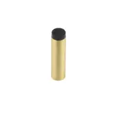 BUR970SB Frelan Hardware Burlington Plain Wall Mounted Door Stop &lpar;No Rose&rpar; No Rose Satin Brass