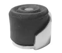 J1182 Frelan Hardware Aluminium Floor Mounted Door Stop &lpar;No Rose&rpar; 40x30mm Satin Anodised Aluminium