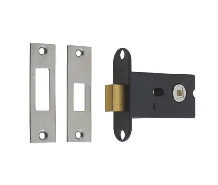 Click Here To Enlarge This Photo Of JL191SSS Frelan Hardware Jedo Box Deadbolt 76mm with 5mm Spindle Satin Stainless Steel