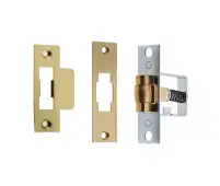 JL8090SB Frelan Hardware Jedo Rollerbolt Catch 41mm Satin Brass