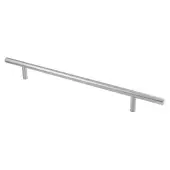 CSPT1425SSS&sol;201 Carlisle Brass Eurospec 525mm o&sol;a x 425mm c&sol;c x 19mm Dia&period; Straight T Bar Pull Handle &lpar;G201&rpar; Satin Stainless Steel