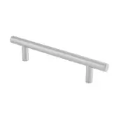 CFPT1225SSS Carlisle Brass Eurospec 325mm o&sol;a x 225mm c&sol;c x 22mm Dia&period; Straight T Bar Pull Handle &lpar;G304&rpar; Satin Stainless Steel
