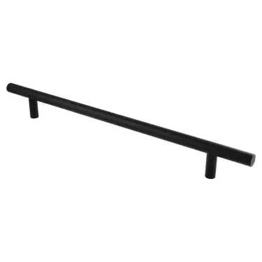 Click Here To Enlarge This Photo Of CFPT1450MB Carlisle Brass Eurospec 550mm o&sol;a x 450mm c&sol;c x 22mm Dia&period; Straight T Bar Pull Handle &lpar;G304&rpar; Matt Black